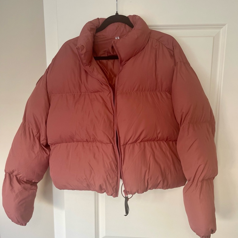 Fabletics Cropped Puffer Jacket